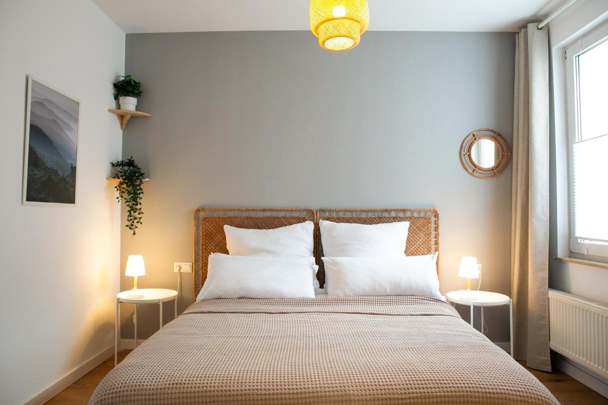 2 Zimmer, Bett Und Schlafsofa, Balkon, Waschmaschine L Lipsk Zewnętrze zdjęcie